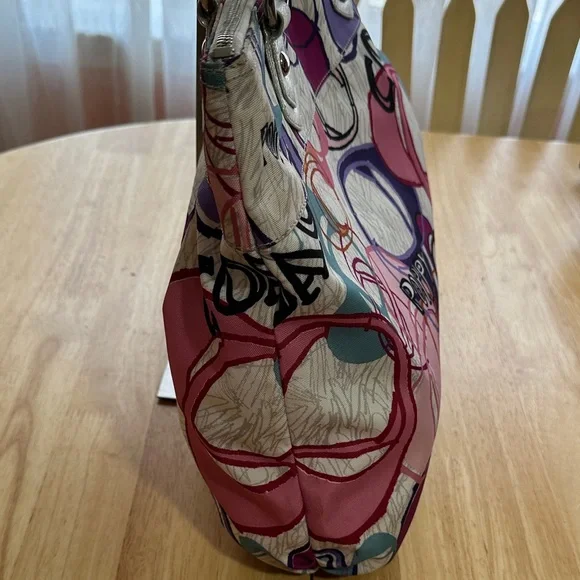 Coach 2012 POPPY EUC Colorful Women's Bag - Picture 4 of 11